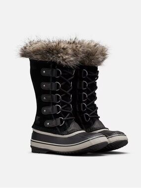 Sorel Joan of Arctic Waterproof Winter Boots - 30C/-25F Rated Black Stone size 8